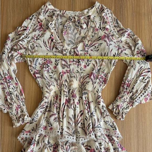 Spell & The Gypsy Collective Maisie Tiered Floral Playdress XS Romantic Feminine - Picture 8 of 11